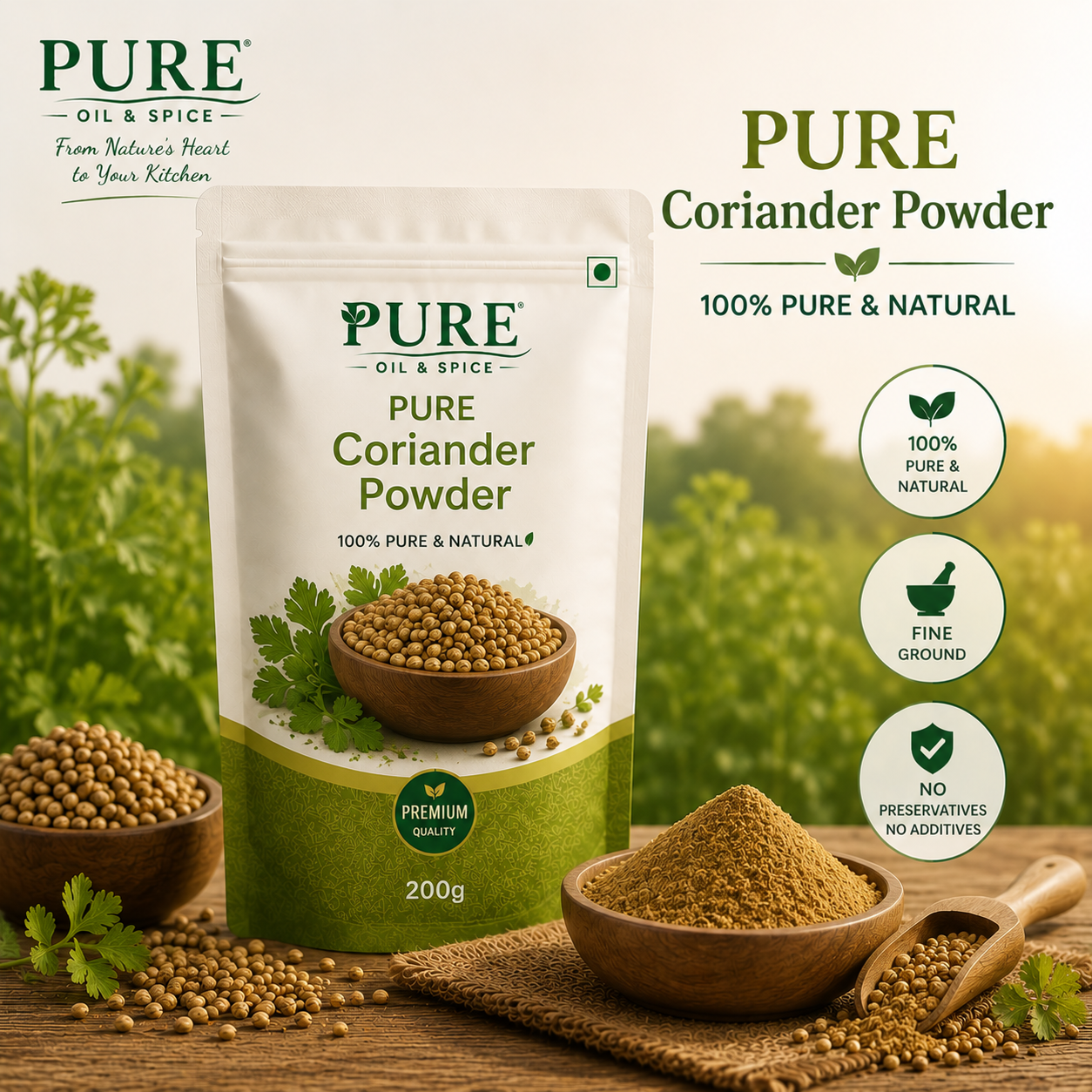 Pure Coriander Powder 200g